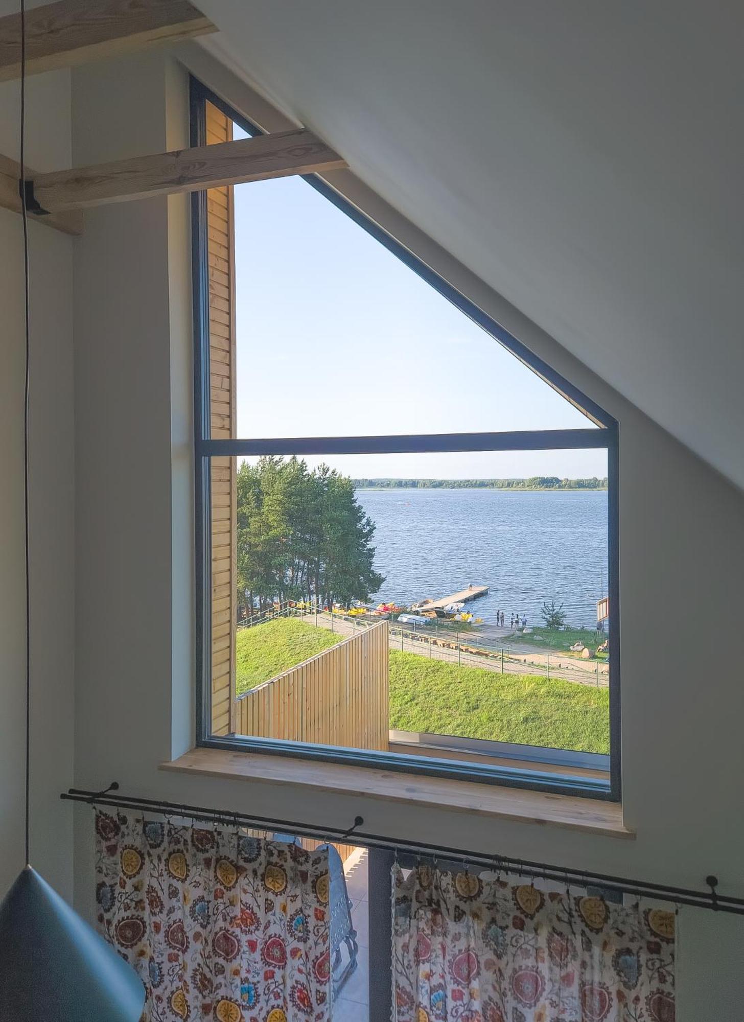 Zubr Nad Zalewem Apartamento Luka Exterior foto