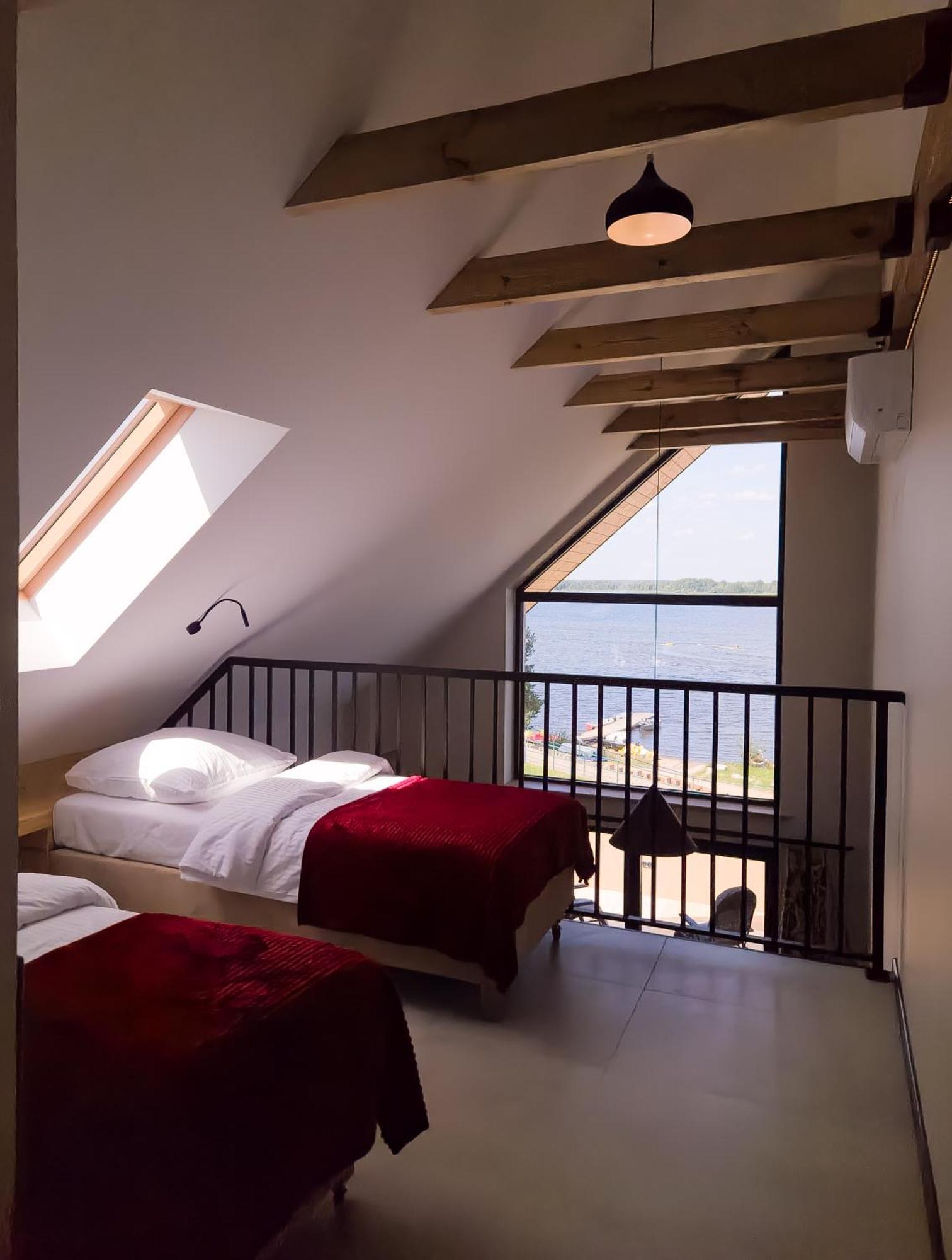 Zubr Nad Zalewem Apartamento Luka Exterior foto
