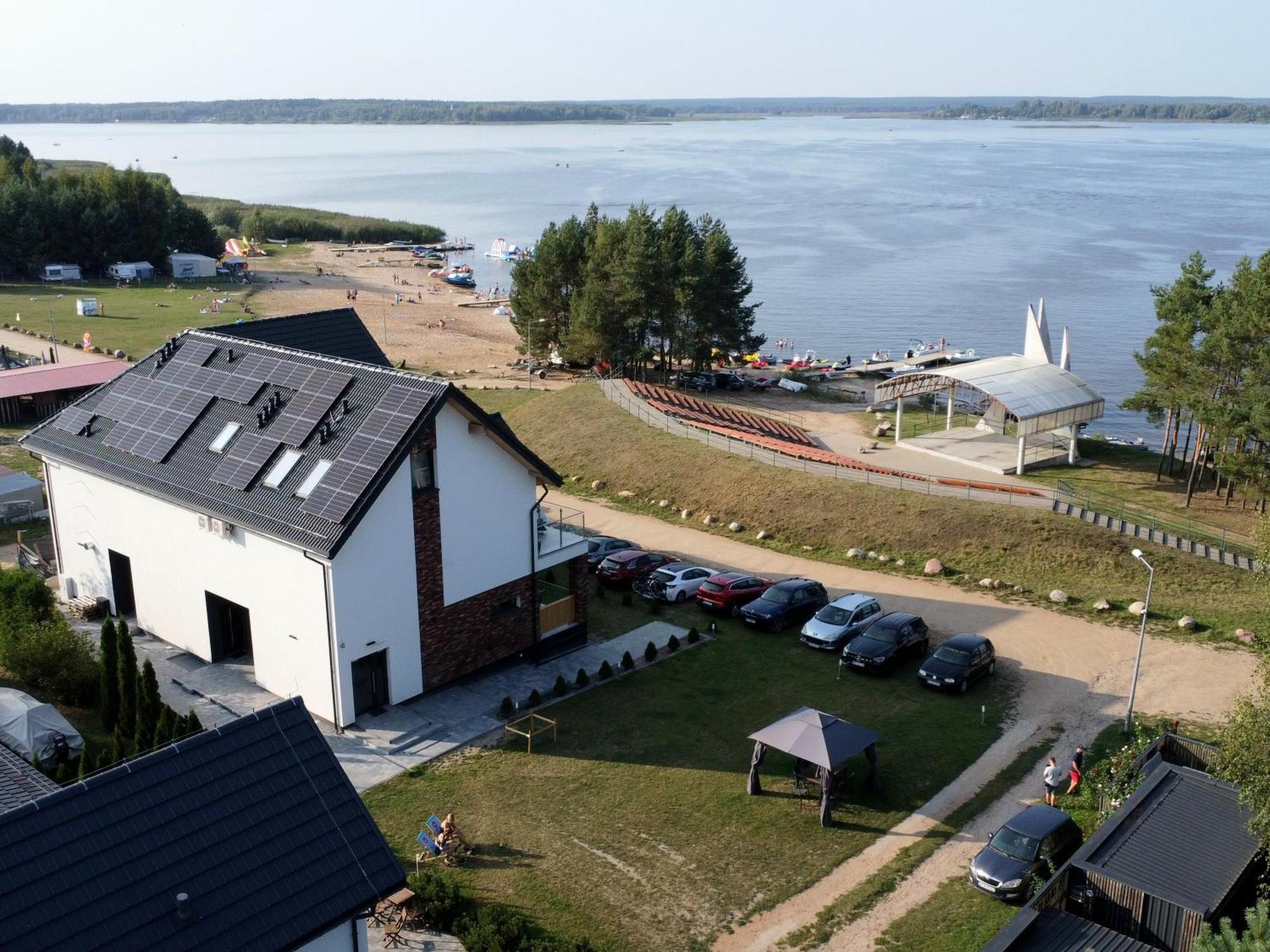 Zubr Nad Zalewem Apartamento Luka Exterior foto